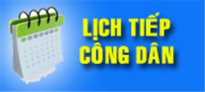Lịch tiếp công dân tháng 9 năm 2026