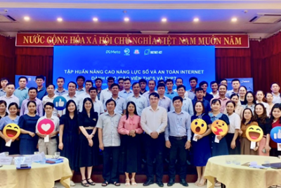 Tập huấn nâng cao năng lực số và an toàn Internet dành cho giáo viên THCS và THPT tại Quảng Ngãi
