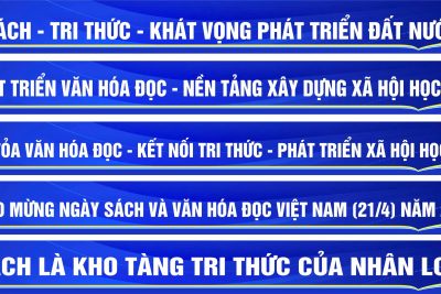 Tuyên truyền Ngày sách và Văn hóa đọc Việt Nam năm 2026