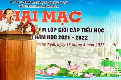 Khai mạc Hội thi giáo viên chủ nhiệm lớp giỏi cấp tiểu học