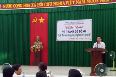 Quảng Ngãi: Thi vẽ tranh cổ động với chủ đề “Tuổi trẻ học đường phòng chống ma túy và các tệ nạn xã hội”