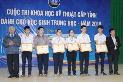 Tổ chức Cuộc thi Sáng tạo khoa học kỹ thuật học sinh trung học năm học 2017- 2018