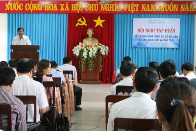 Hội nghị tập huấn triển khai ứng dựng cơ sở dữ liệu ngành giáo dục và đào tạo Quảng Ngãi