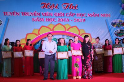 Quảng Ngãi: Tổng kết và trao giải Hội thi tuyên truyền viên giỏi cấp học Mầm non