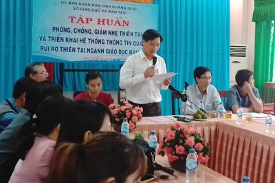 Hội nghị tập huấn phòng, chống thiên tai năm 2017