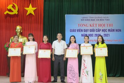 Tổng kết “Hội thi Giáo viên dạy giỏi cấp tỉnh” cấp học mầm non, năm học 2020 – 2021