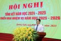 Hội nghị tổng kết nhiệm vụ năm học 2024-2025 và triển khai thực hiện nhiệm vụ năm học 2025-2026