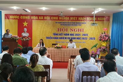 Ngành giáo dục và đào tạo tổng kết năm học 2021-2022  và triển khai nhiệm vụ năm học mới