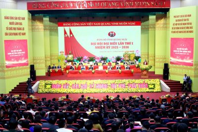 Bế mạc Đại hội Đại biểu Đảng bộ tỉnh Quảng Ngãi lần thứ I, nhiệm kỳ 2025-2030