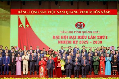 Đồng chí Bùi Thị Quỳnh Vân giữ chức Bí thư Tỉnh ủy Quảng Ngãi nhiệm kỳ 2025-2030