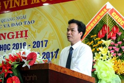 Sở Giáo dục và Đào tạo Quảng Ngãi: Hội nghị tổng kết năm học 2016 – 2017