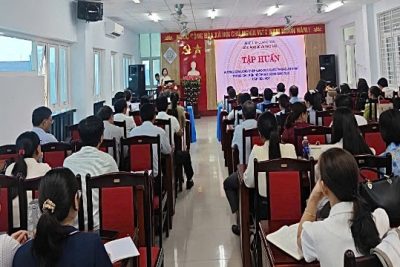 Tập huấn hướng dẫn lồng ghép giáo dục quốc phòng an ninh trong các môn học, hoạt động giáo dục cấp tiểu học (từ ngày 22/9-26/9/2025)
