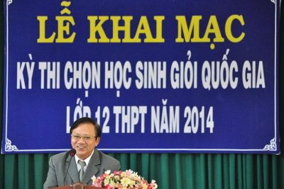 Khai mạc kỳ thi chọn học sinh giỏi Quốc gia lớp 12 năm 2014