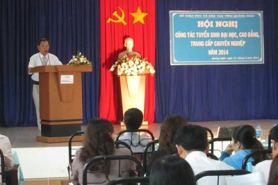 Hội nghị công tác tuyển sinh đại học, cao đẳng năm 2014