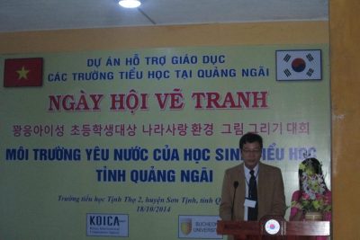 Ngày hội vẽ tranh môi trường yêu nước