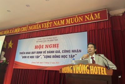 Hội nghị triển khai quy định về đánh giá, công nhận “Đơn vị học tập”, “Cộng đồng học tập”