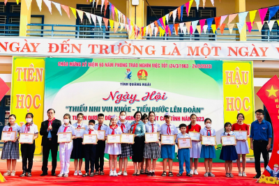 Quảng Ngãi: đội viên, thiếu nhi, học sinh đạt thành tích xuất sắc lan tỏa trong xã hội