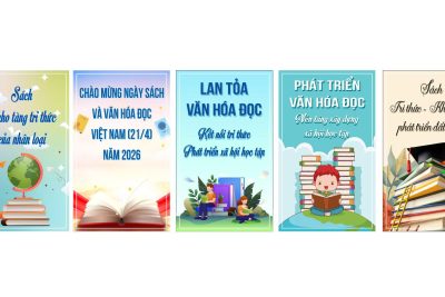 Tuyên truyền Ngày sách và Văn hóa đọc Việt Nam năm 2026 trên địa bàn tỉnh Quảng Ngãi